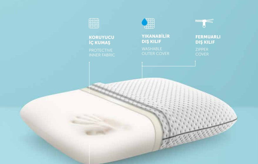 Meradiso visco outlet comfort pillow